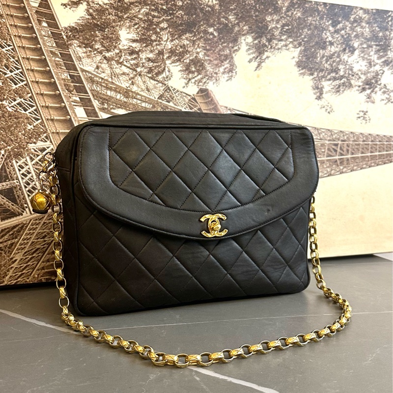 🩵Chanel 相機包 古董袋 皮袋 肩背袋 扺🩵-7