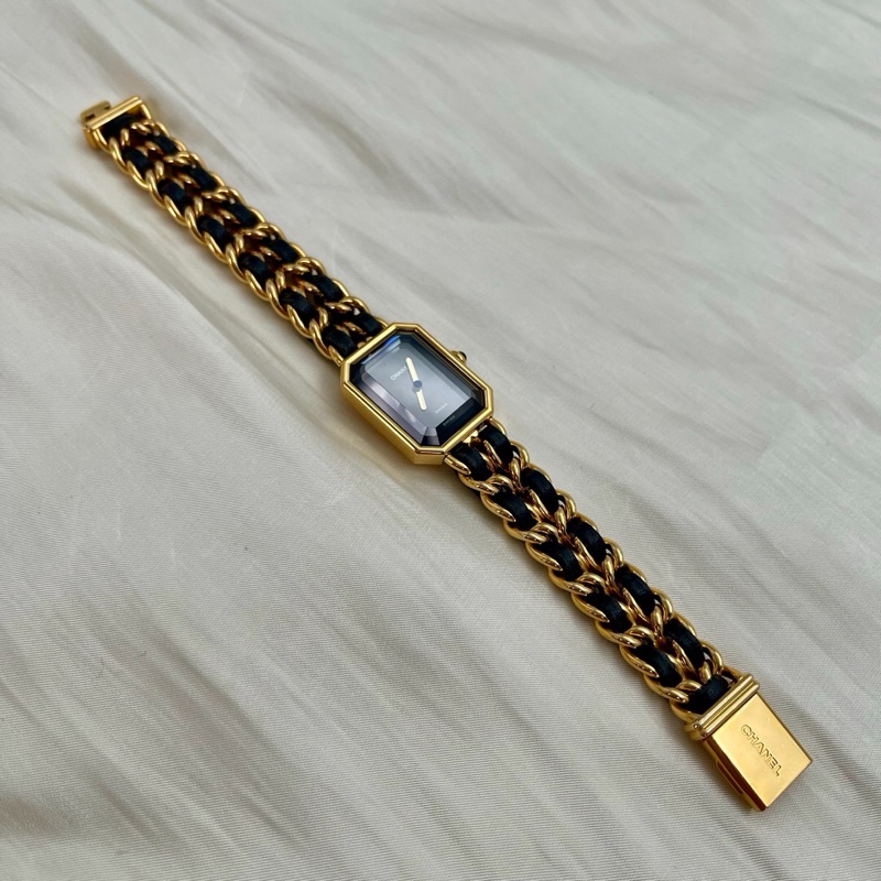 Chanel 香奈兒方糖錶 L號-10