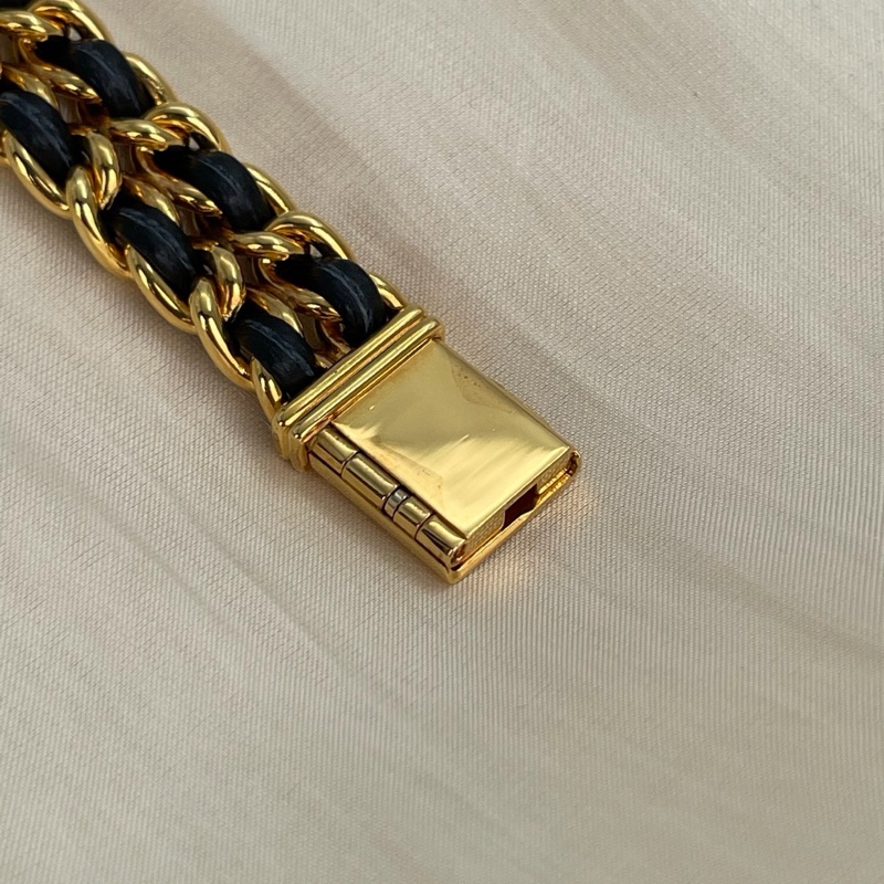 Chanel 香奈兒方糖錶 L號-10