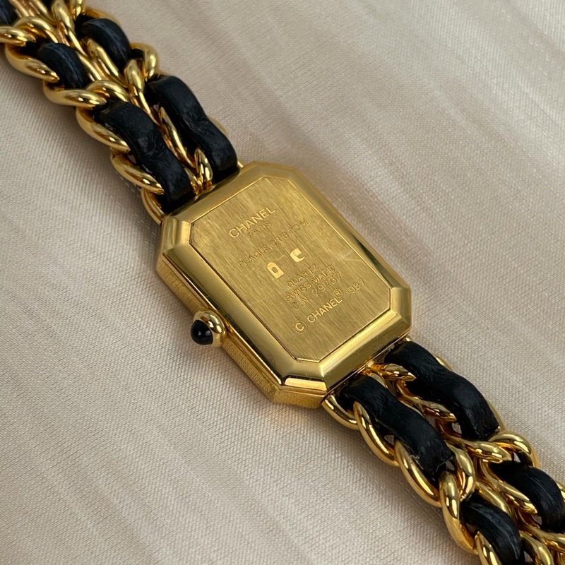 Chanel 香奈兒方糖錶 L號-11