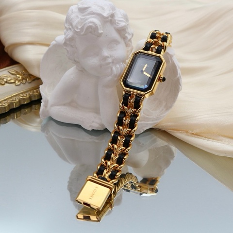 「JL精品代購」 Chanel 香奈兒方糖錶 L號