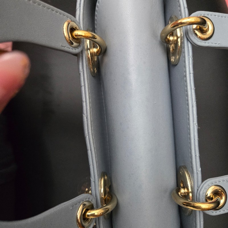 Dior 寶寶藍 手提 肩背包-17