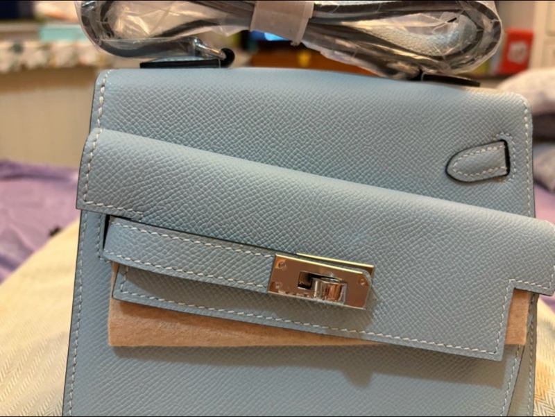 藍色訂製包❤️天菜❤️無購證，不介意可議價-2