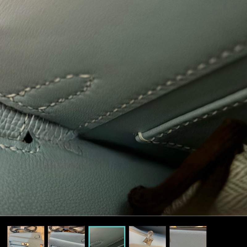 藍色訂製包❤️天菜❤️無購證，不介意可議價-3