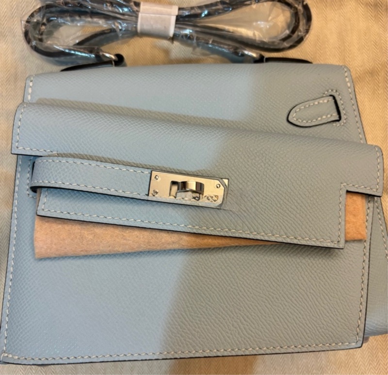 藍色訂製包❤️天菜❤️無購證，不介意可議價-4