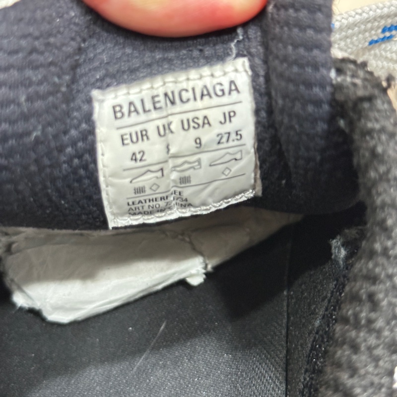 巴黎世家 Balenciaga 3Xl 秀款 泥染 特殊款 42-4