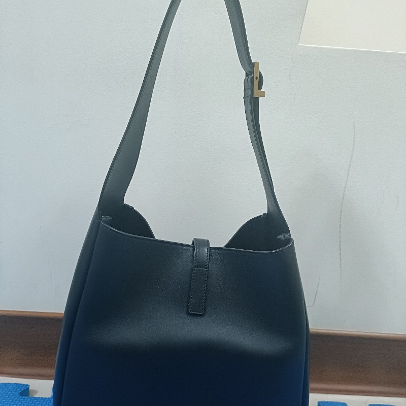 #YSL LE 5À 7皮革小型HOBO款-3