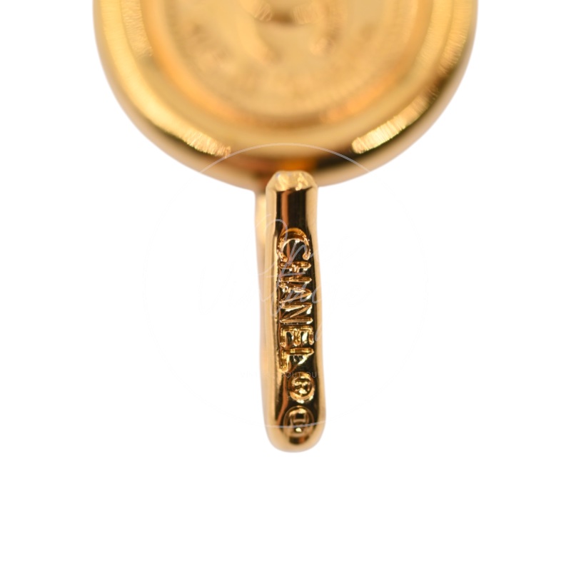 [Pre-owned] Chanel Necklace Belt Chain Coco Mark Vintage Coin Medallion Waist Chain-10