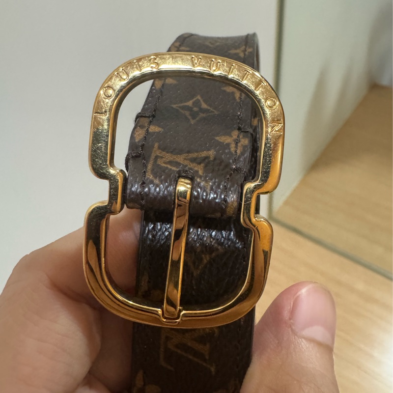 Louis Vuitton lv老花皮帶-13