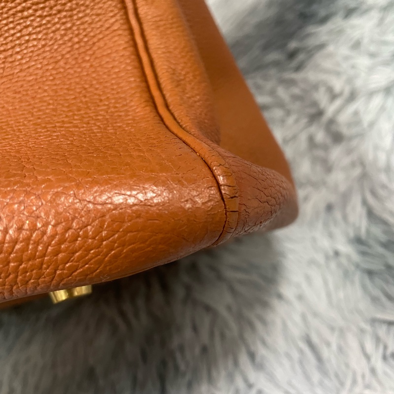 Hermes Birkin 35金棕色 愛馬仕鉑金包 愛馬仕包包-38