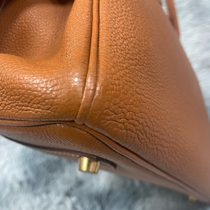 Hermes Birkin 35金棕色 愛馬仕鉑金包 愛馬仕包包-41