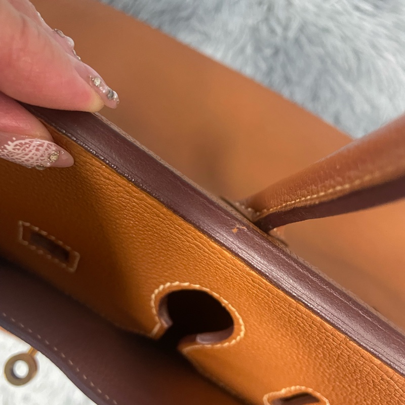 Hermes Birkin 35金棕色 愛馬仕鉑金包 愛馬仕包包-49
