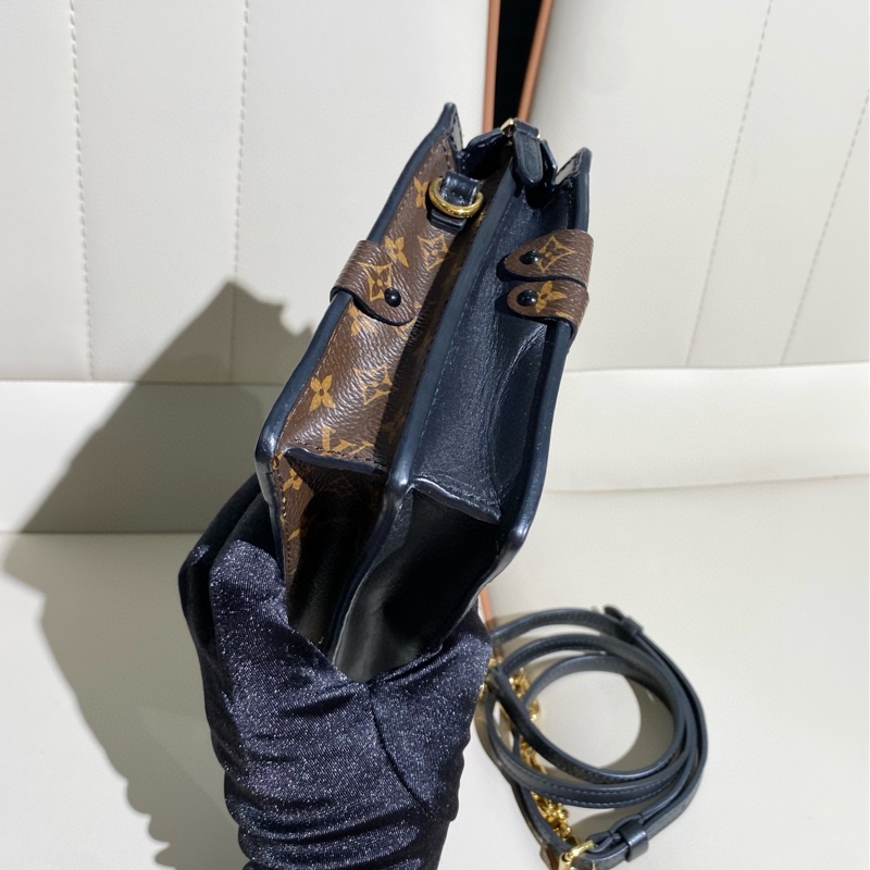 Lv路易威登 trunk clutch 老花拼色软盒子包-4