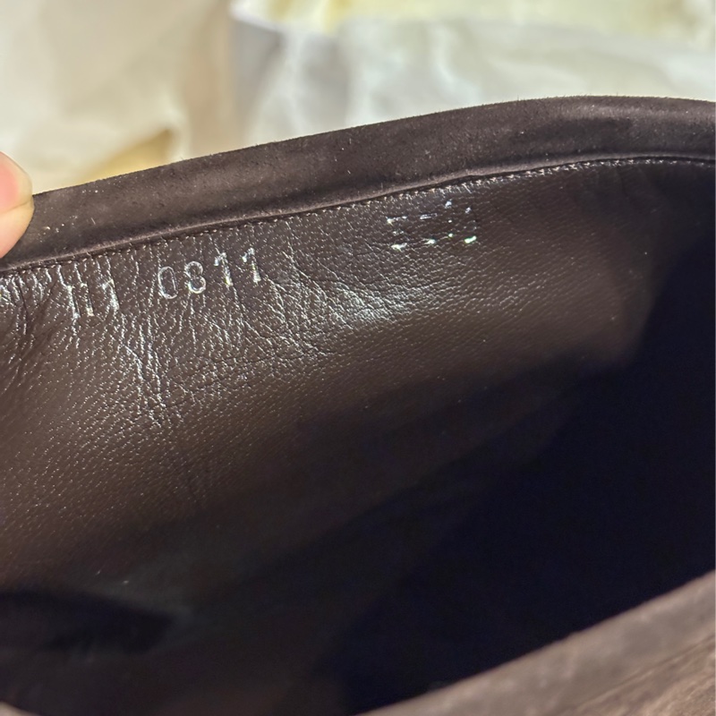 Dior可可色長靴-7