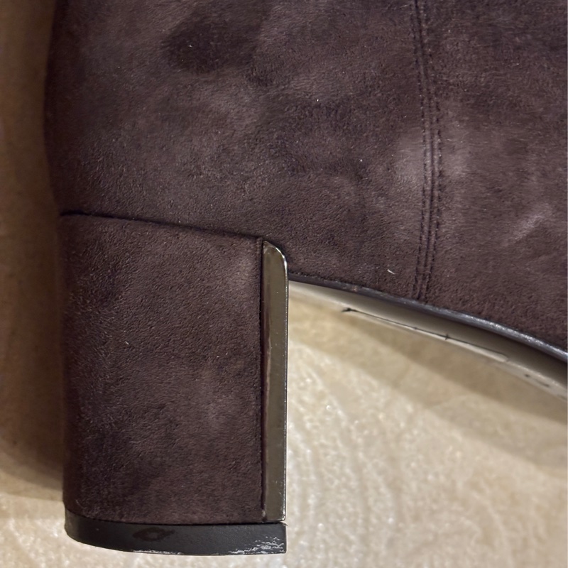 Dior可可色長靴-16