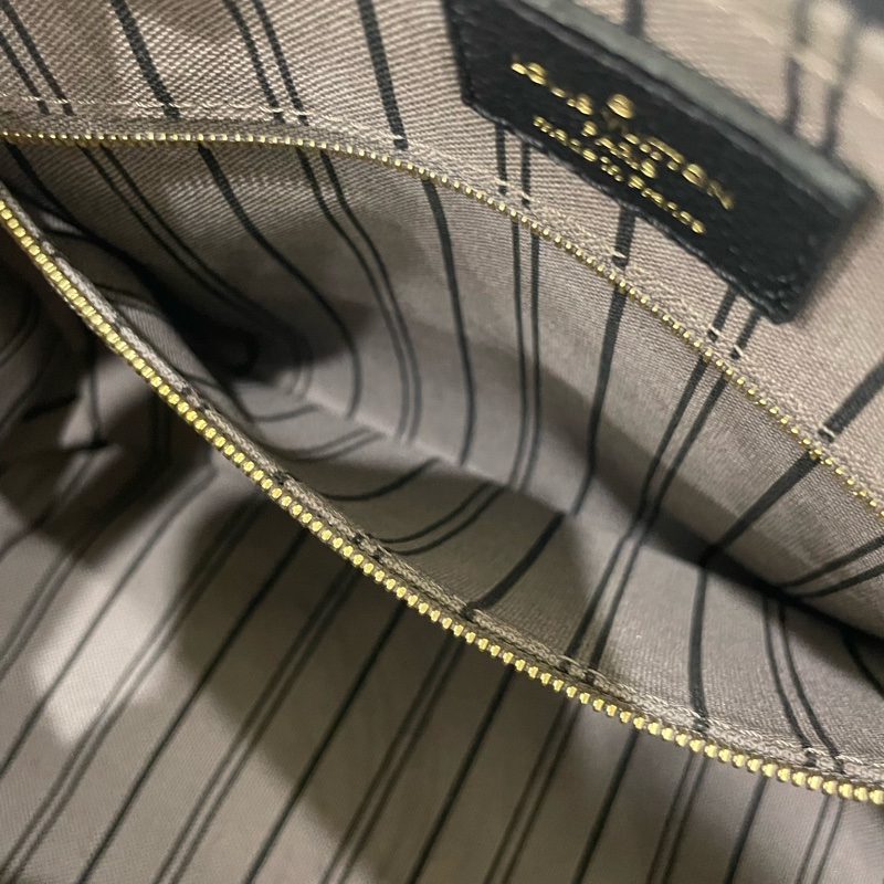 ▪️富貴選物FUGUEI▪️LV 全皮革壓紋黑金 speedy 25 背帶款-17