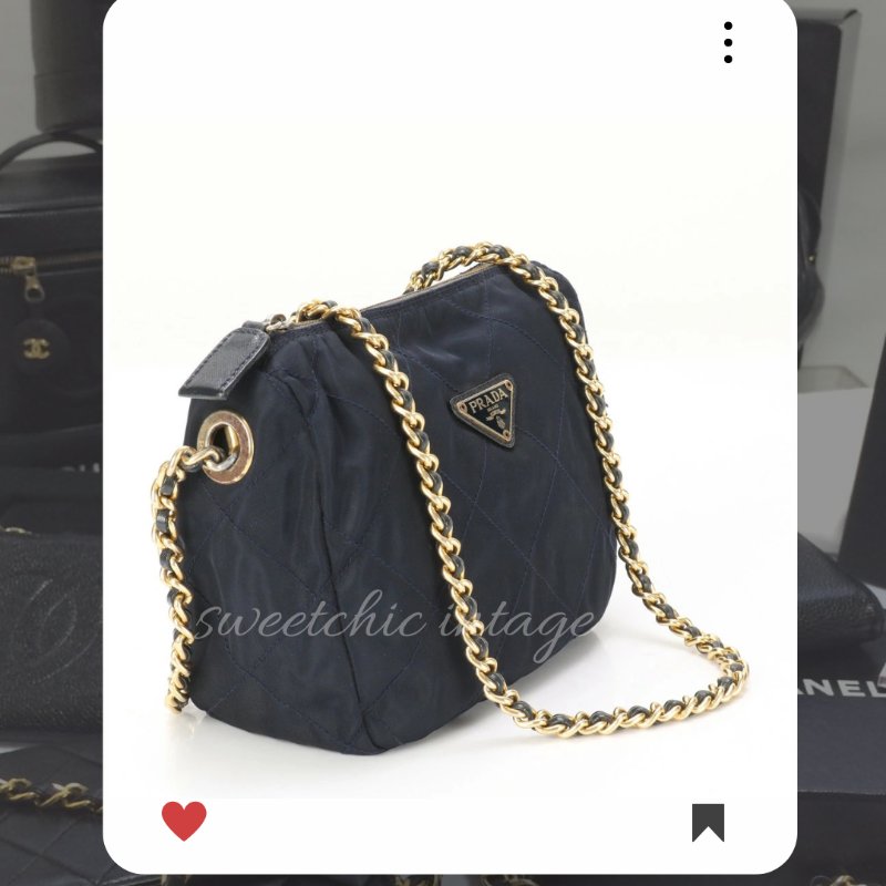 ✨ Prada 降落傘小包包 PRADA包 PRADA  海軍藍降落傘包  PRADA 中古包 🎄聖誕優惠🔥-1