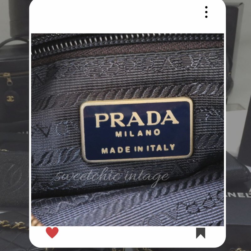 ✨ Prada 降落傘小包包 PRADA包 PRADA  海軍藍降落傘包  PRADA 中古包 🎄聖誕優惠🔥-7