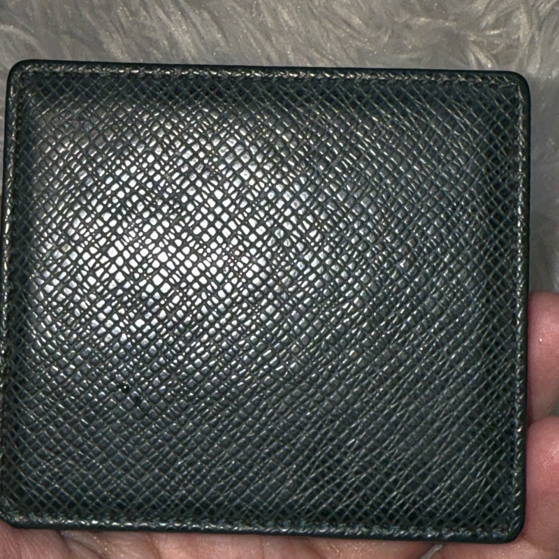 LV 深墨綠牛皮零錢袋-31