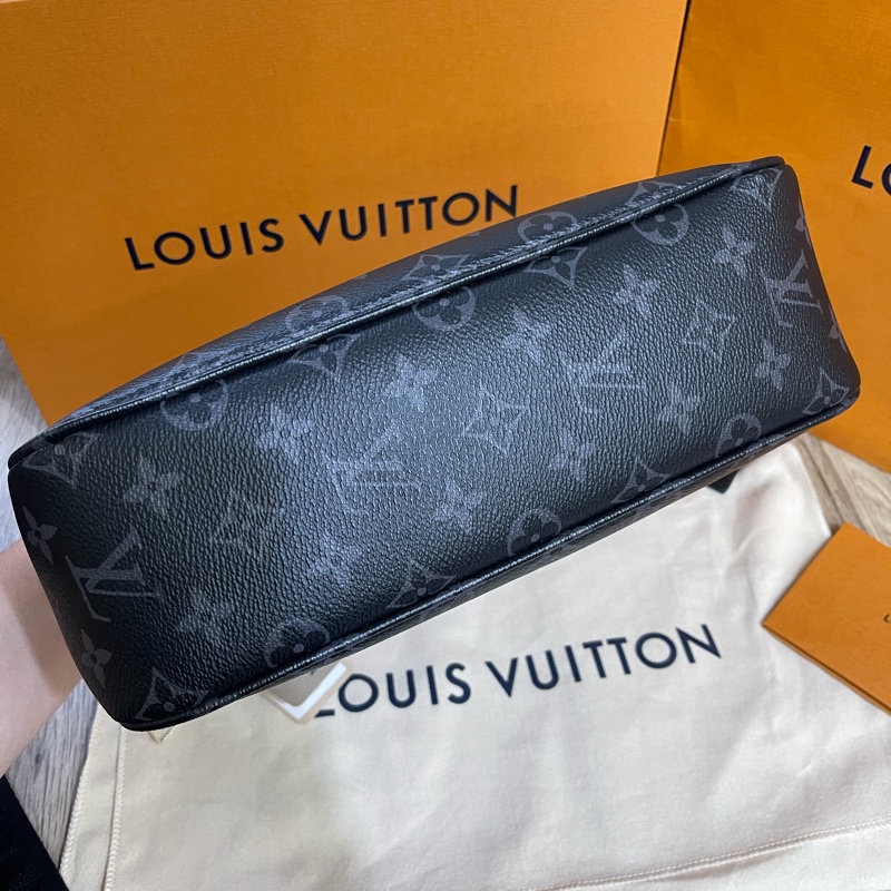 新款Lv黑老花麻將包（台灣專櫃購入、配件完整齊全❗️)-14