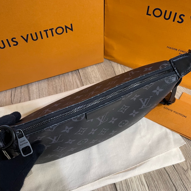 新款Lv黑老花麻將包（台灣專櫃購入、配件完整齊全❗️)-15