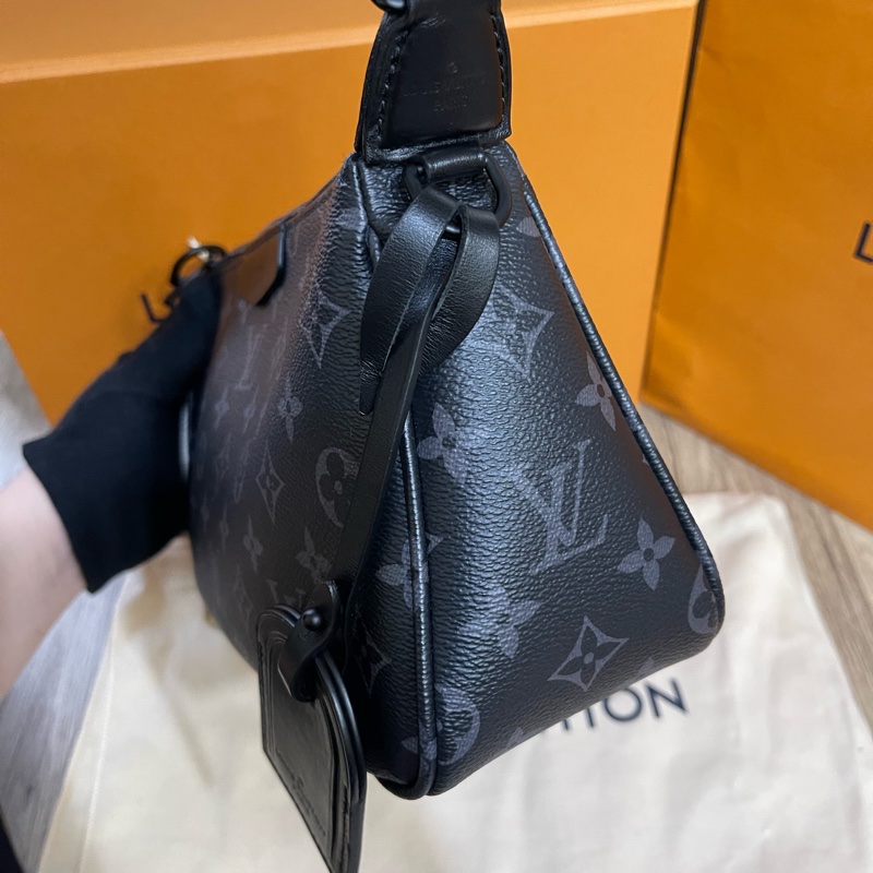 新款Lv黑老花麻將包（台灣專櫃購入、配件完整齊全❗️)-16