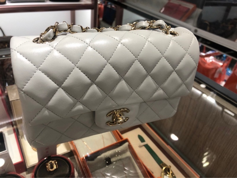 Chanel CF20 氣質灰金 晶片款-7