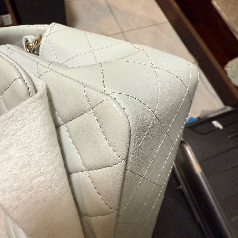 Chanel CF20 氣質灰金 晶片款-10