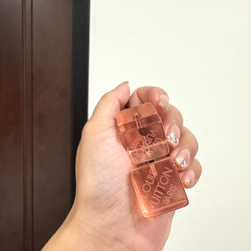 Louis Vuitton LV 絕版Cube 壓克力 髮圈 髮飾-3
