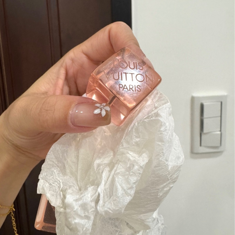 Louis Vuitton LV 絕版Cube 壓克力 髮圈 髮飾-9
