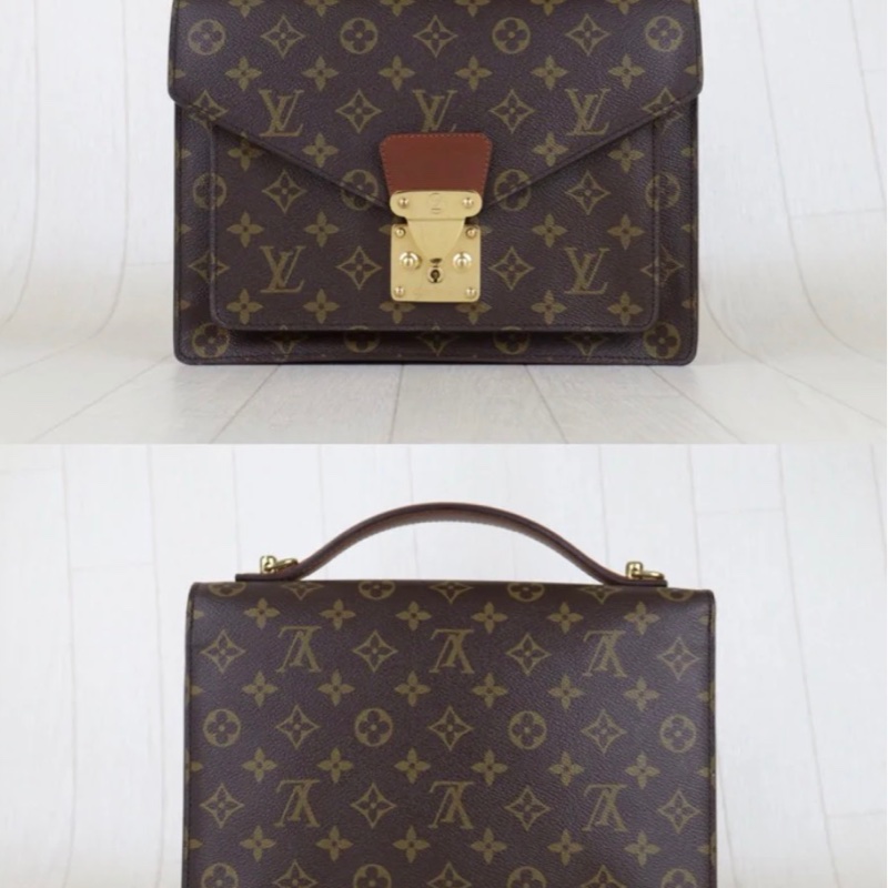 「JL精品代購」🇯🇵日本中古屋Lv monogram郵差包-2