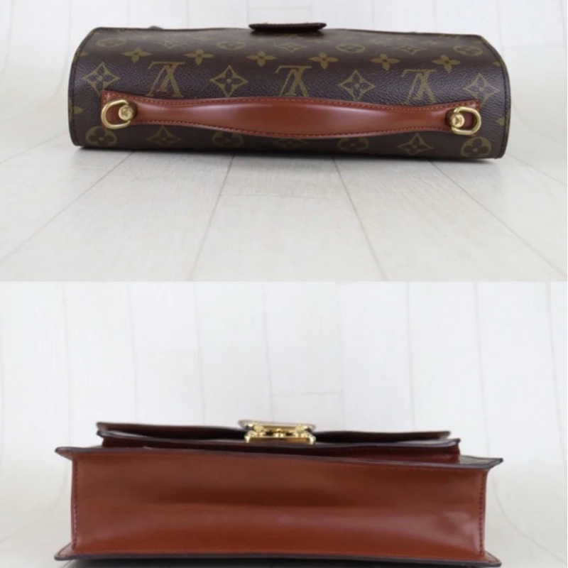 「JL精品代購」🇯🇵日本中古屋Lv monogram郵差包-5