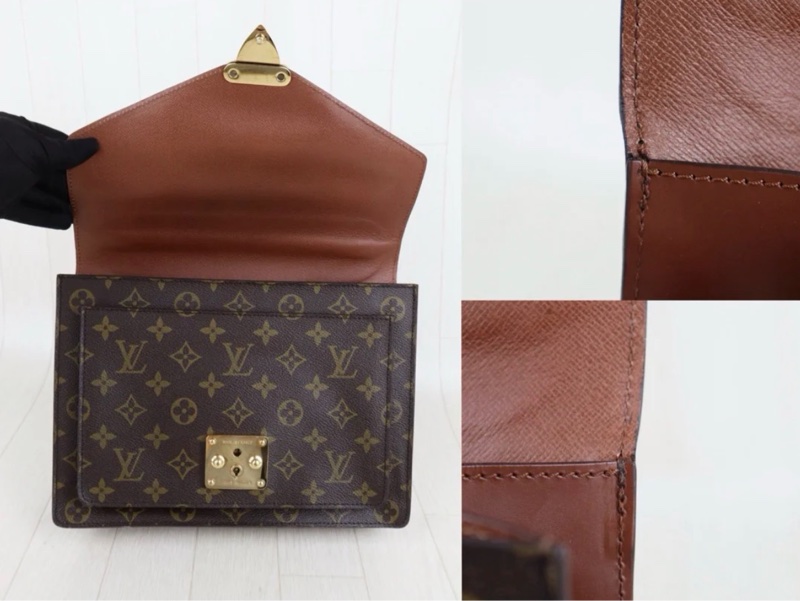 「JL精品代購」🇯🇵日本中古屋Lv monogram郵差包-7