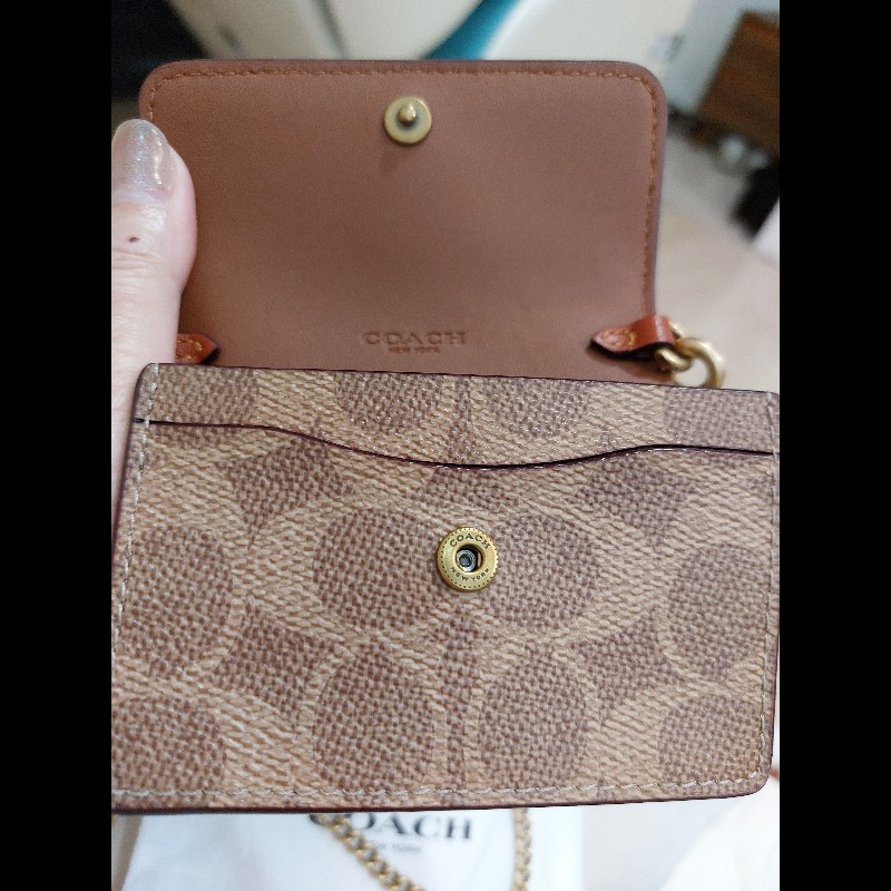 Coach 卡夾零錢包-5