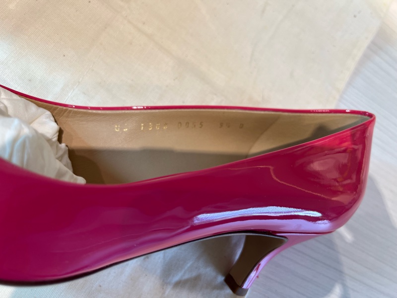 【買一送一】Salvatore Ferragamo小牛皮短靴贈🩷Vara桃紅色蝴蝶結低跟鞋-15