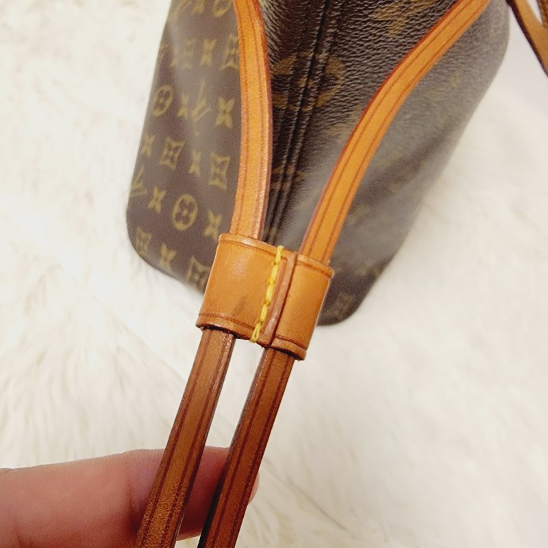只降價3天 LV經典拖特包 超值二手 LV 路易威登 中款原花 NeverFull 實用爆款 最熱銷的米色內裡-24