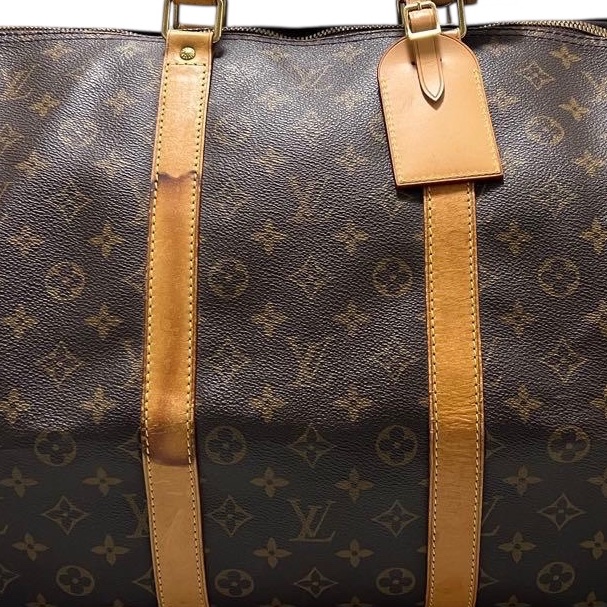 💝FuFu.Style ⟡.·* LV Keepall55 行李袋旅行包|隨身行李箱-7