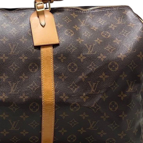 💝FuFu.Style ⟡.·* LV Keepall55 行李袋旅行包|隨身行李箱-9