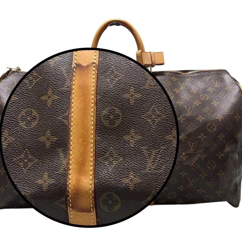 💝FuFu.Style ⟡.·* LV Keepall55 行李袋旅行包|隨身行李箱-18