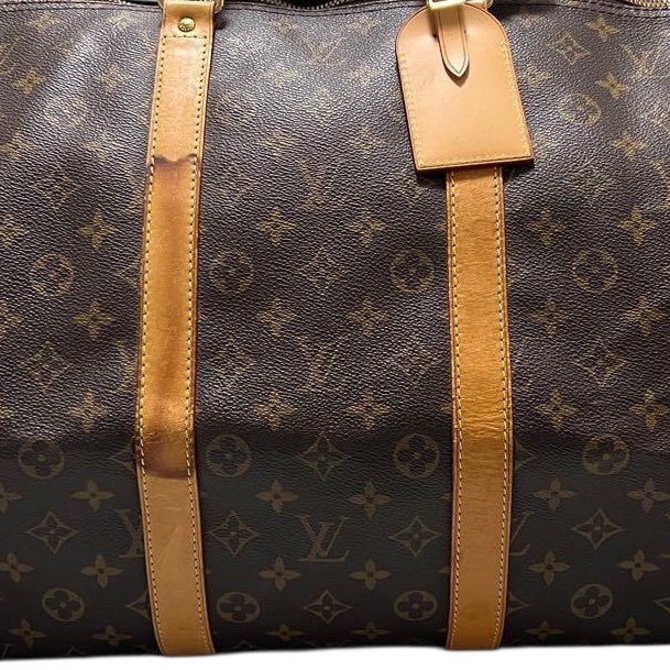 💝FuFu.Style ⟡.·* LV Keepall55 行李袋旅行包|隨身行李箱-22