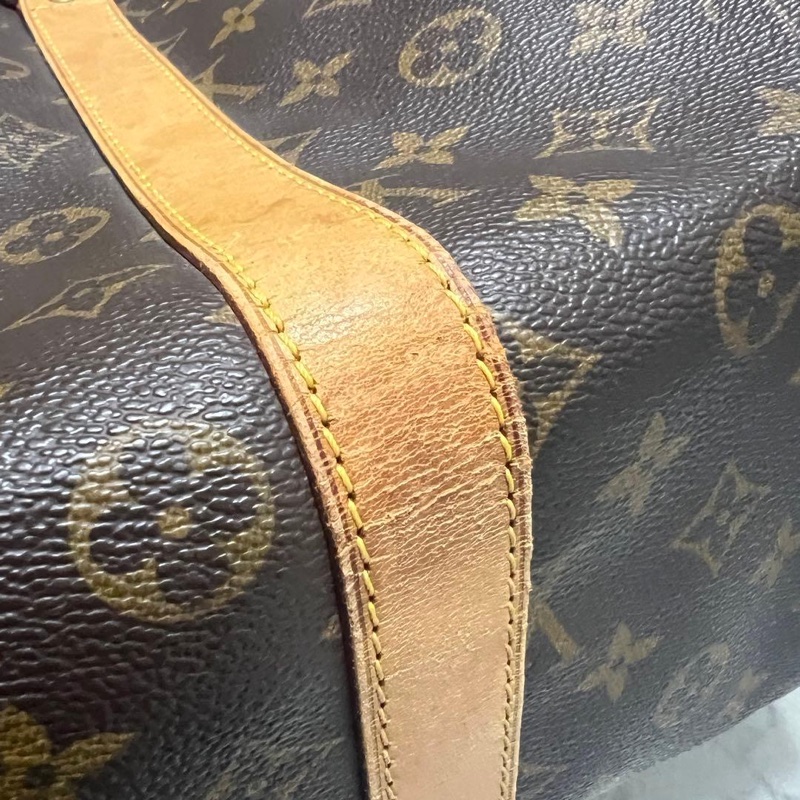 💝FuFu.Style ⟡.·* LV Keepall55 行李袋旅行包|隨身行李箱-23