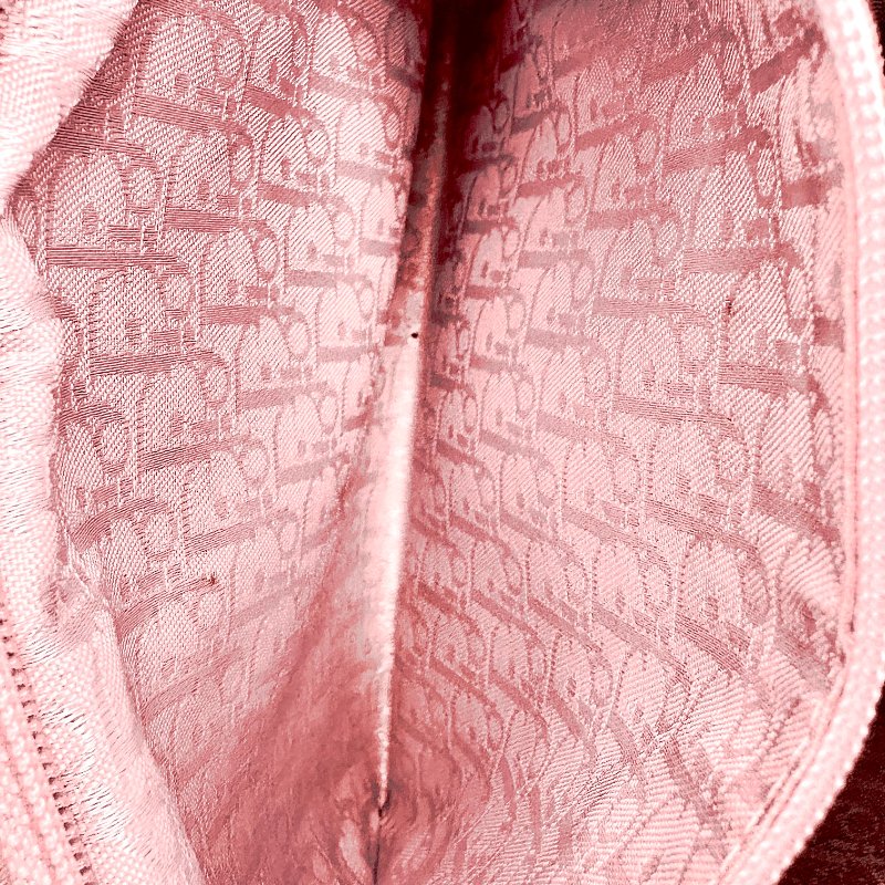 【美收精品】DIOR Lady Lambskin Pink Metal 小羊皮粉紅 手提包/肩背包 A-365-12