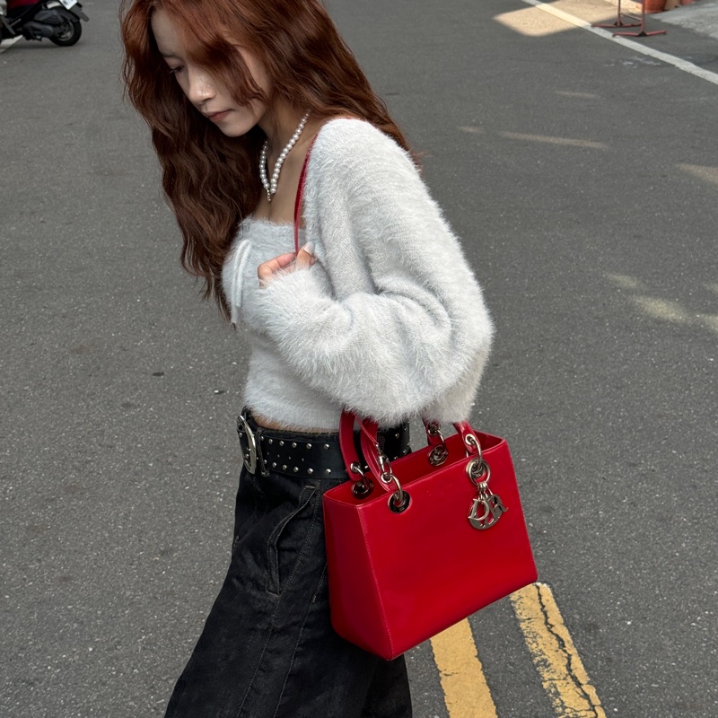 （極新🎁） Dior 黛妃包 LADY DIOR 斜背包（專櫃17.6萬）-27