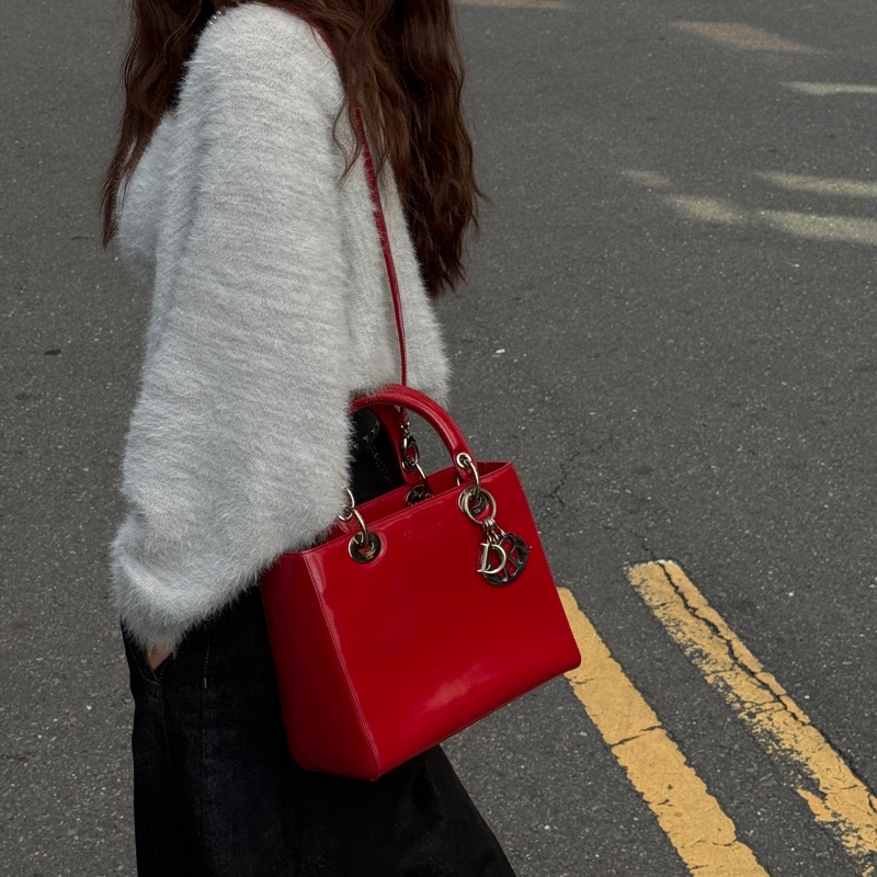 （極新🎁） Dior 黛妃包 LADY DIOR 斜背包（專櫃17.6萬）-29