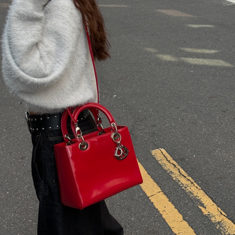 （極新🎁） Dior 黛妃包 LADY DIOR 斜背包（專櫃17.6萬）-34