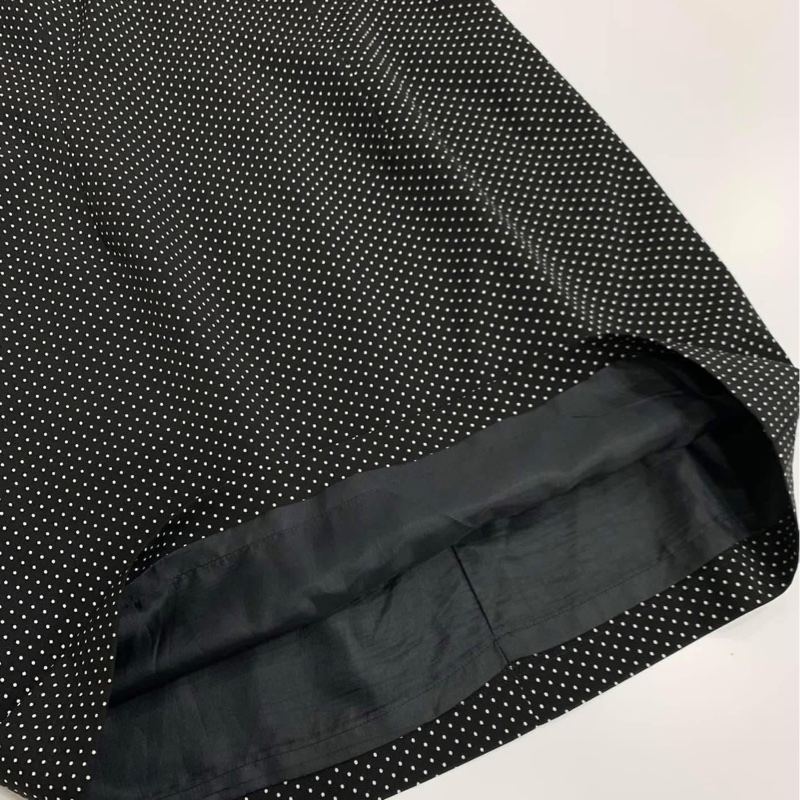 BURBERRYS 藍標 小圓點無袖腰身洋裝-7