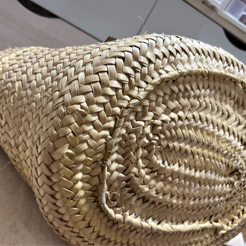 Loewe 竹編包 草編包 （中號）-3