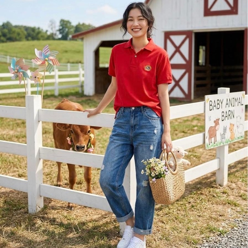 BURBERRYS 刺繡戰馬徽章POLO上衣-0