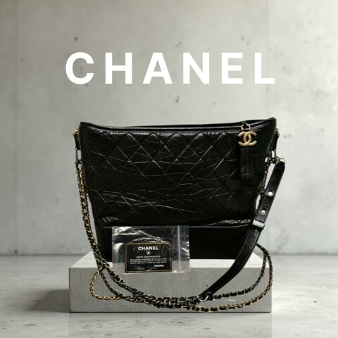 ✈️老闆出國不在‼️狂降甜價至4/5（原83800）【8成新】㊣✨CHANEL✨（贈內膽）香奈兒 小香 流浪包 大號 雷標 保卡 肩背包 斜背包/二手包/二手精品🌳二手樹屋🌳