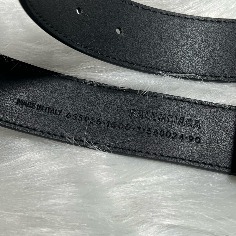 Balenciaga  巴黎世家皮帶  經典 復古金 百搭-3